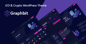 Graphbit – ICO & Crypto Bootstrap WordPress Theme