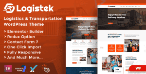 Logistek – Logistics & Transportation WordPress Theme