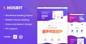 Hosbit – WHMCS & Hosting WordPress Theme