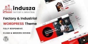 Indusza – Industrial & Factory WordPress