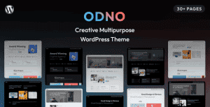 Odno – Creative Multipurpose WordPress Theme