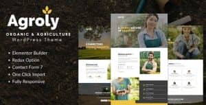 Agroly – Organic & Agriculture Food WordPress Theme