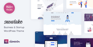 Snowlake – Creative Business & Startup WordPress Theme