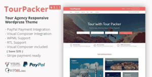Tour Packer – Agency WordPress Theme