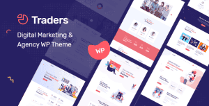 Traders – Digital Marketing & Agency WordPress Theme