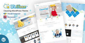 We Clean – Cleaning WordPress