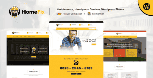 Home Fix – Maintenance, Handyman Services Theme