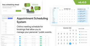 Appointment Scheduling System – Meetings Scheduling – Calendly Clone – Online Appointment Booking