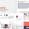 Creatix – Personal Portfolio & Resume Elementor Template Kit
