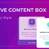 Collection set of CSS3 Content Box