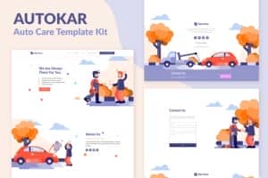 Autokar – Auto Care Elementor Template Kit