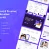 Inexus | Broadband & Internet Service Provider Elementor Template Kit