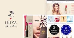 Iniya – Beauty Store, Cosmetic Theme