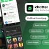 Chatter : Ultimate Social Media with Chat Rooms, Posts, Stories, Chat : Flutter/Laravel