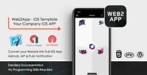 Web2App iOS App – Convert your Website to Mobile App