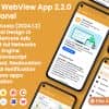 WebDroidX – Android WebView App with Admin Panel