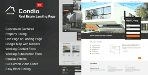 Single Property WordPress Theme – Condio