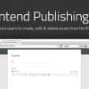 Frontend Publishing Pro – WordPress Post Submission Plugin