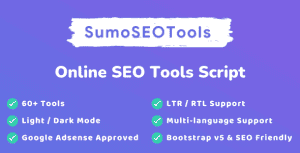 SumoSEOTools – Online SEO Tools Script