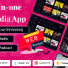 DTTube-Video-Reels-Podcast-Live Streaming Flutter App Android-iOS-Web with Admin Panel YouTube Clone