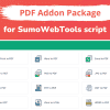 PDF Addon Package for SumoWebTools