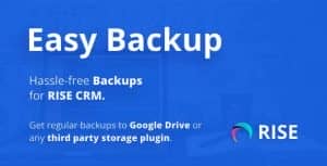 Easy Backup – Regular backups for RISE CRM