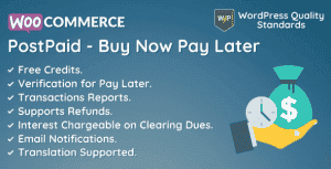 WooCommerce PostPaid – Buy Now Pay Later
