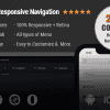 Web Slide – Responsive Mega Menu CSS, HTML Dropdown Menu