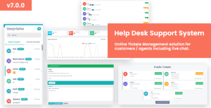 Support – All in-one Laravel Help Desk Support Management Solution