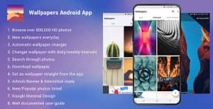 Wallpapers Android App – Admob Ready