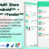 GoGreen – Food, Grocery, Pharmacy Multi Store(Vendor) Android App with Interactive Admin Panel