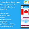 Online Word Quiz + Image Guess + Sound Guess Puzzle Game for Android