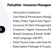 PolicyHub SaaS – Insurance Management Software