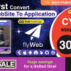FlyWeb for Web to App Convertor Flutter + Admin Panel