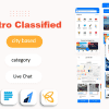 Metro Classified App | Buy, sell app | website & Admin Panel | Payment Gateways | Membership