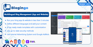 Blogingo – Multilingual Blog Management (App and Website)