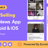 News Hour – Flutter News App for Android & iOS with Admin Panel