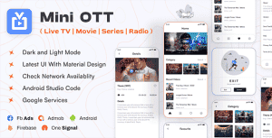 Mini OTT | Live TV, Streaming, Movie, Radio