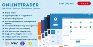 Onlinetrader – Forex Signal Service and Investment Management Solution