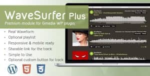 WaveSurfer Plus v1.12 – MP3 Player module for Gmedia plugin