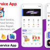City Service App | Service At Home | Multi Payment Gateways Integrated | Multi Login