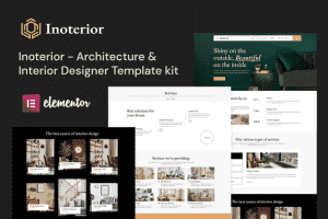 Inoterior – Interior Designer Elementor Template Kit