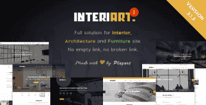 InteriArt – Furniture & Interior WordPress Theme