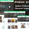iPodcast – Modern Podcast Elementor Template Kit