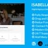 Isabella – Digital Agency One Page WordPress Theme