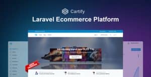 Cartify – Laravel Ecommerce Platform with Tailwind CSS