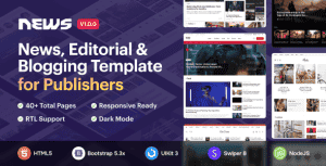 News5 – News & Magazine HTML5 Template