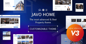 Javo Home – Real Estate, Property WordPress Theme