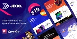 Jixic – Creative Portfolio & Agency WordPress Theme