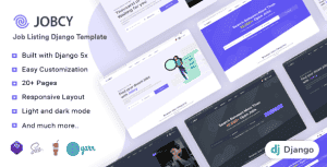 Jobcy – Django Job Board & Listing Template